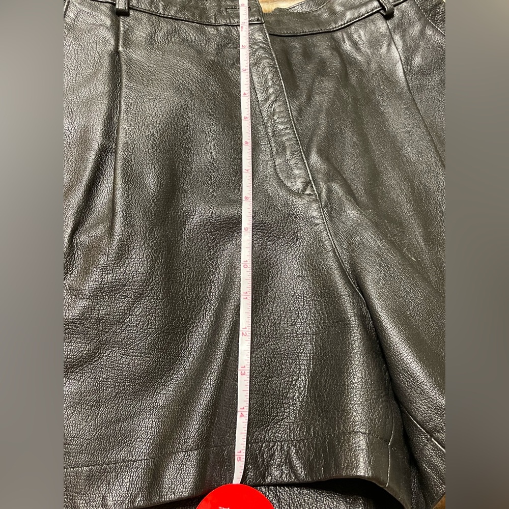 Leather Shorts. - image 4